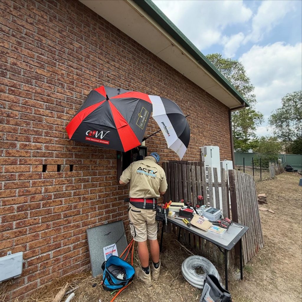 Instagram post from activ.electrical. This post is in position 0.